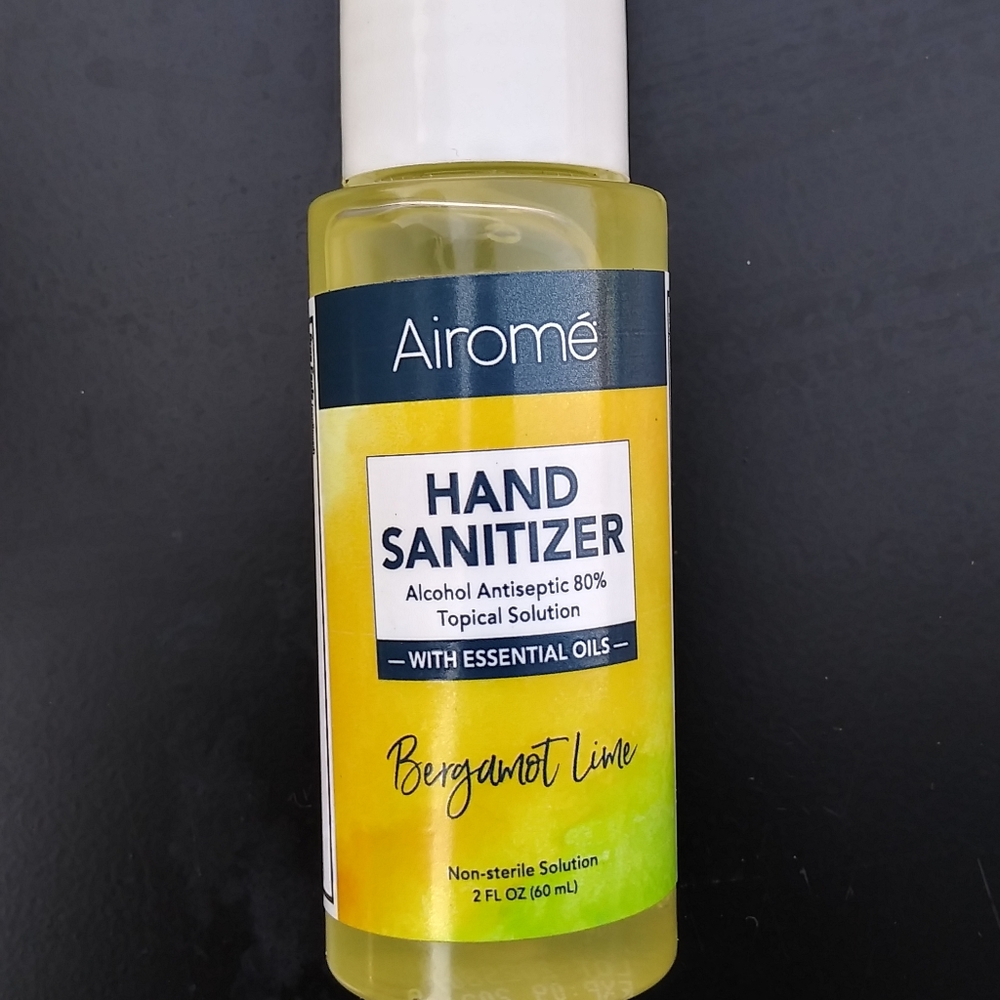 Airome Hand santatizer with essential oils.